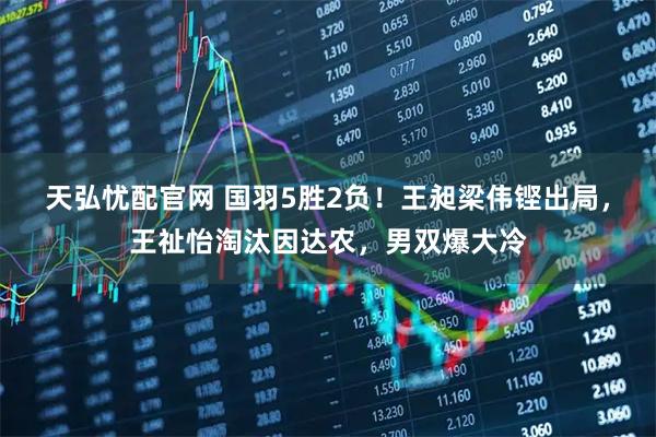 天弘忧配官网 国羽5胜2负！王昶梁伟铿出局，王祉怡淘汰因达农，男双爆大冷