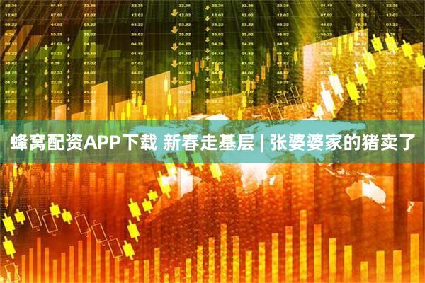 蜂窝配资APP下载 新春走基层 | 张婆婆家的猪卖了